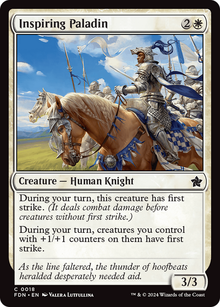 Inspiring Paladin [FDN-18]