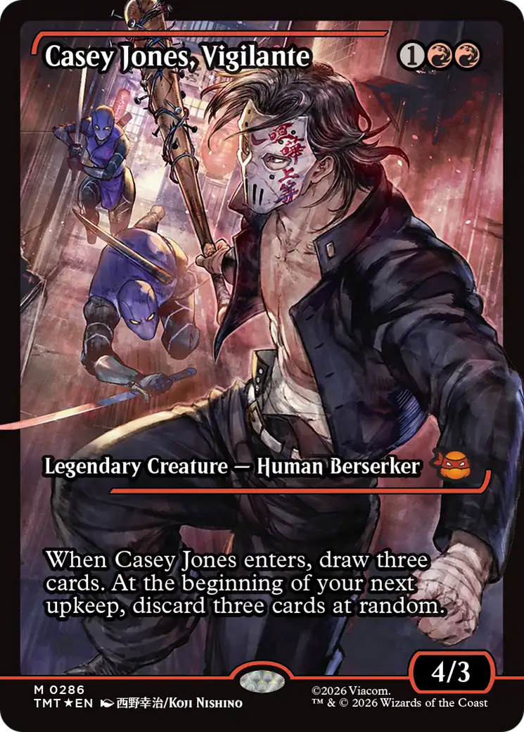 Casey Jones, Vigilante [TMT-286]