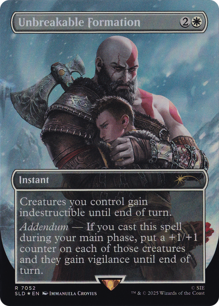 Unbreakable Formation - Borderless - Full Art [SLD-7052]