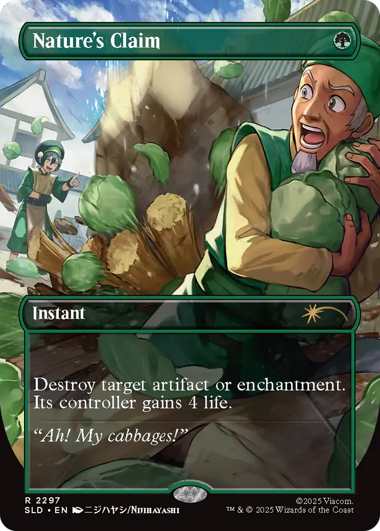 Nature's Claim - Borderless - Full Art [SLD-2297]