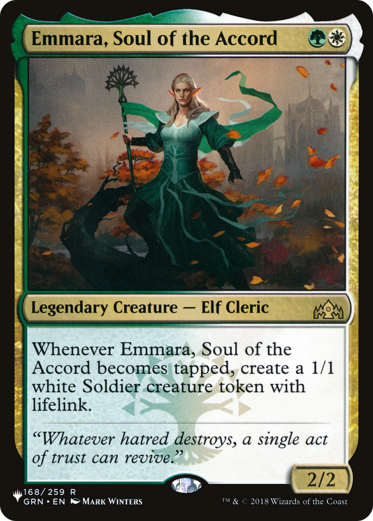 Emmara, Soul of the Accord [PLST-GRN-168]