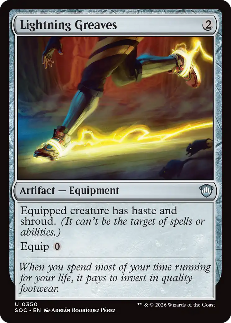 Lightning Greaves [SOC-350]