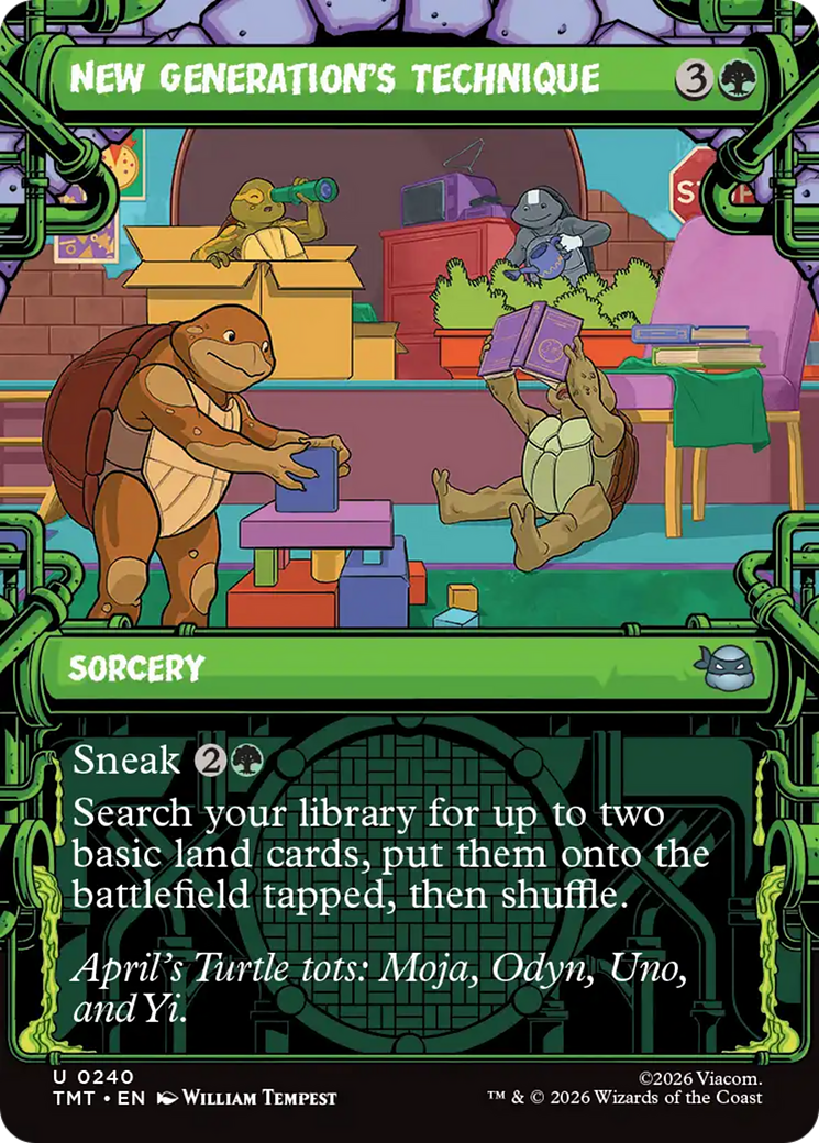 New Generation's Technique - Borderless - Showcase [TMT-240]