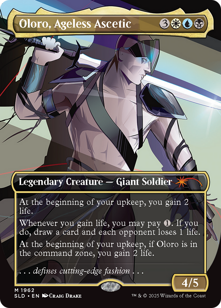 Oloro, Ageless Ascetic - Borderless - Full Art [SLD-1962]