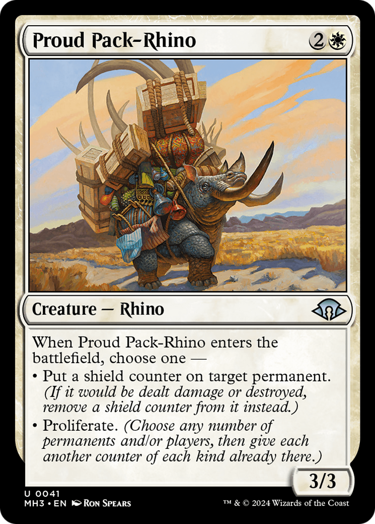 Proud Pack-Rhino [MH3-41]