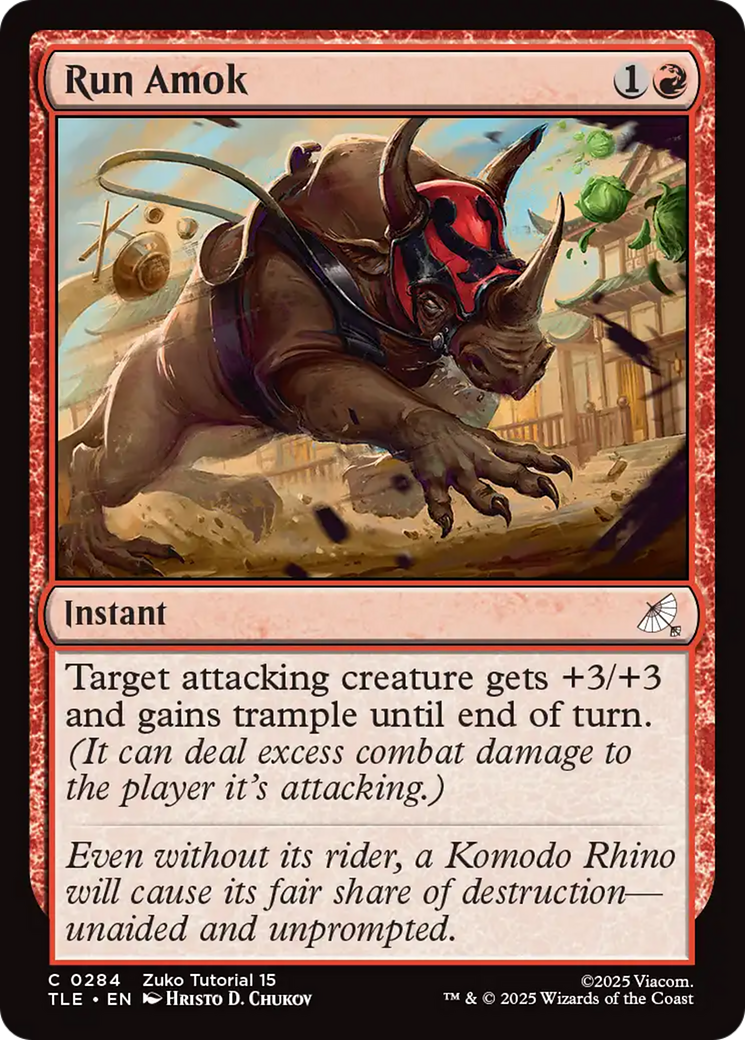 Run Amok [TLE-284]