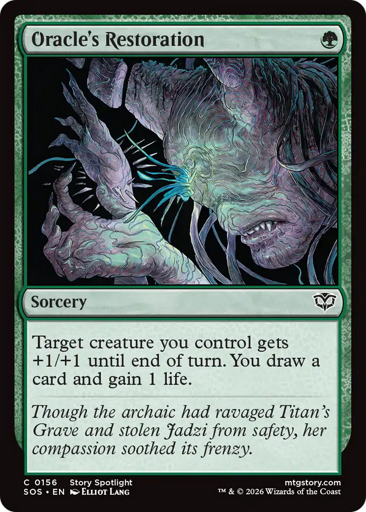 Oracle's Restoration [SOS-156]