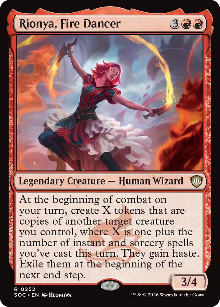 Rionya, Fire Dancer [SOC-252]