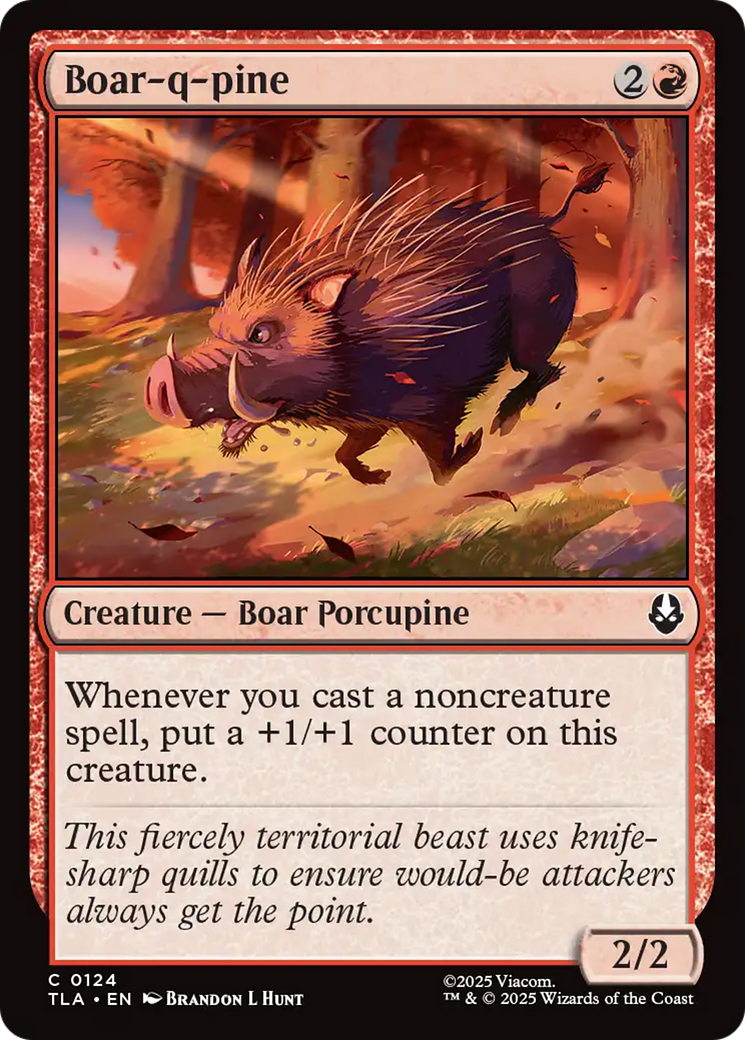 Boar-q-pine [TLA-124]