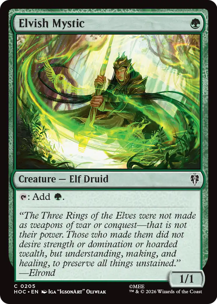 Elvish Mystic [HOC-205]