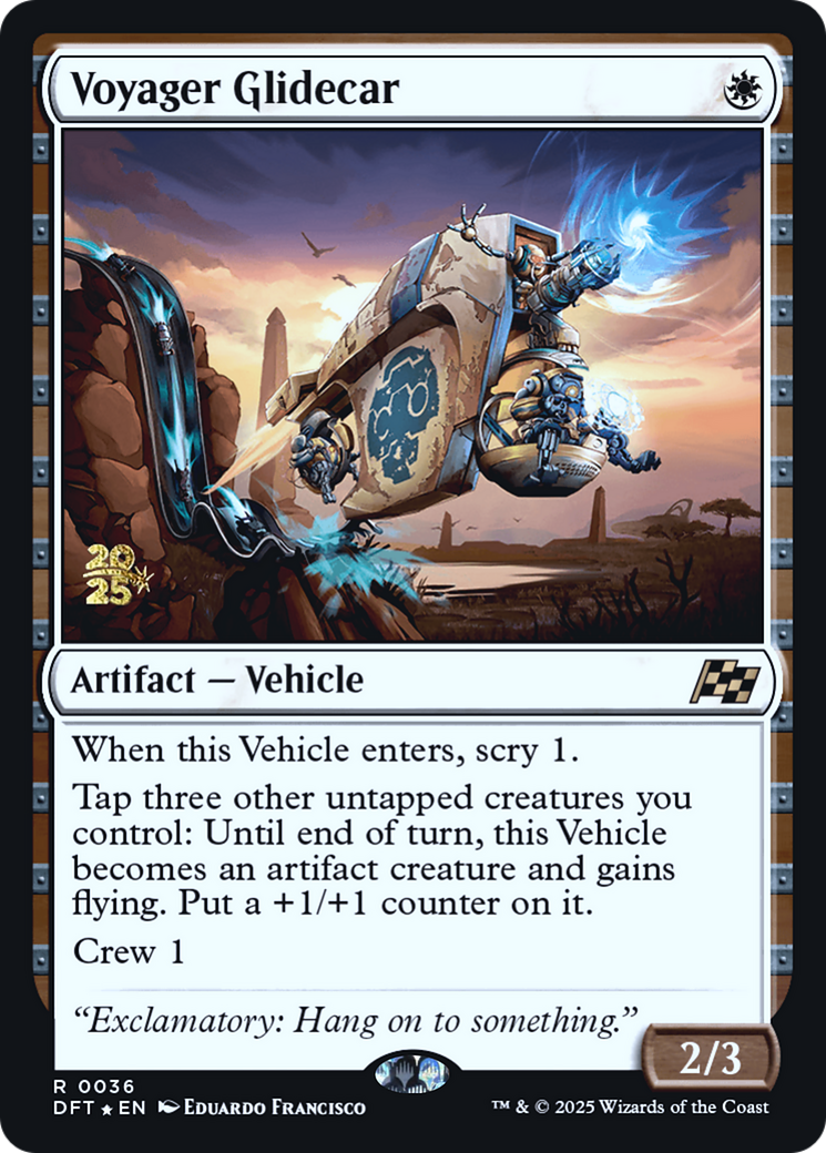 Voyager Glidecar - Prerelease Promo [PDFT-36s]