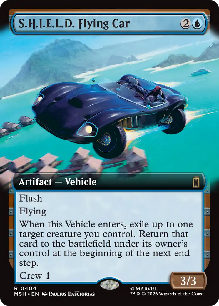 S.H.I.E.L.D. Flying Car [MSH-404]