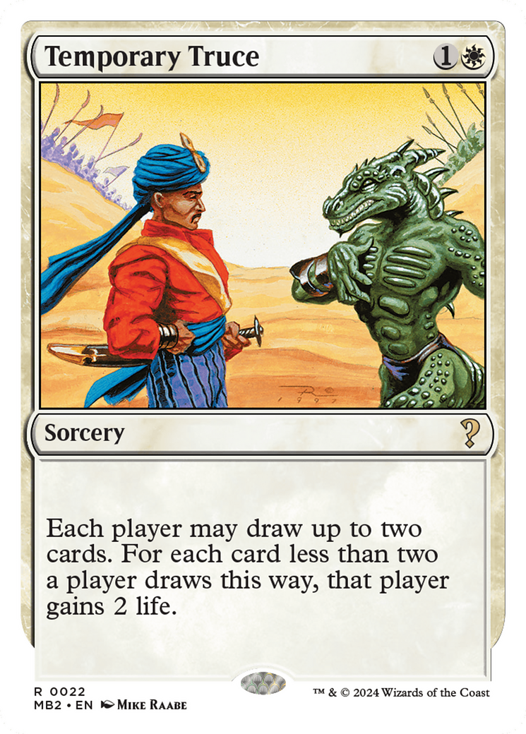 Temporary Truce [MB2-22]