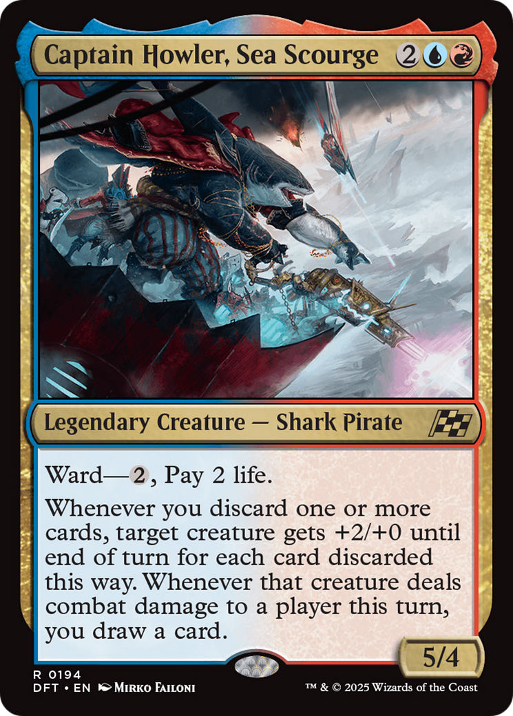 Captain Howler, Sea Scourge [DFT-194]