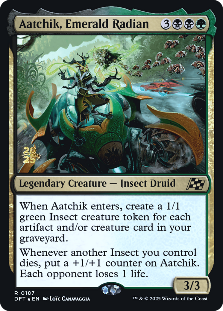 Aatchik, Emerald Radian - Prerelease Promo [PDFT-187s]