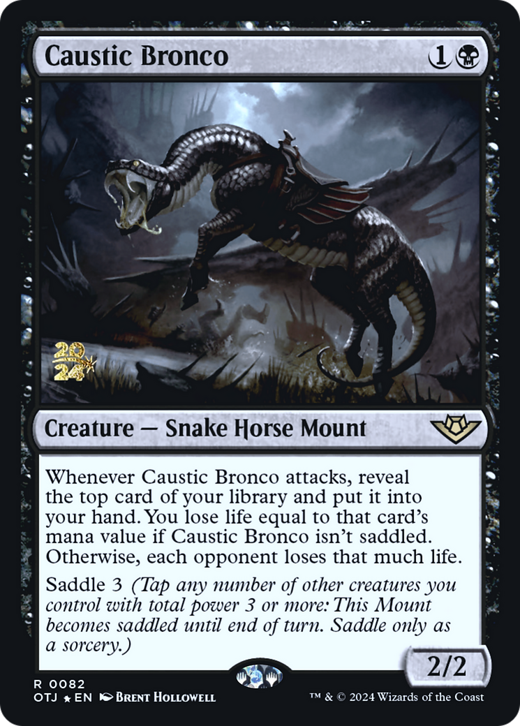 Caustic Bronco - Prerelease Promo [POTJ-82s]
