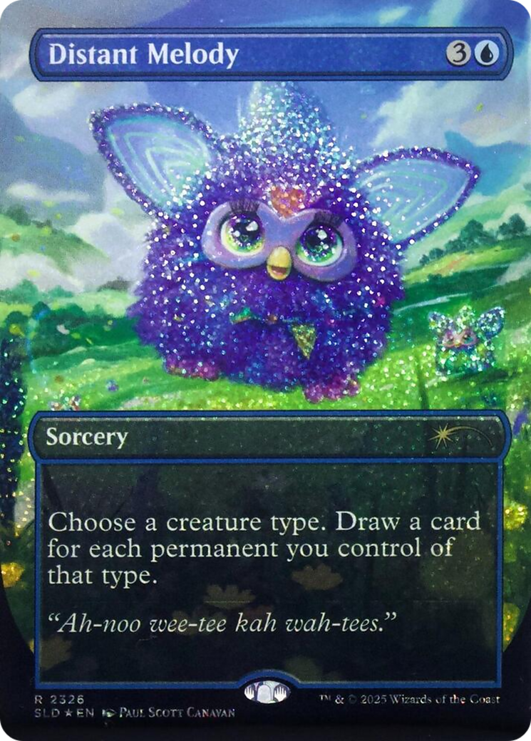 Distant Melody - Borderless - Full Art [SLD-2326]