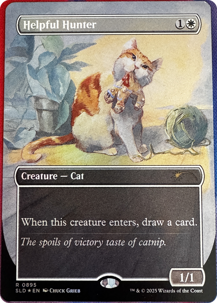 Helpful Hunter - Borderless - Full Art [SLD-895]