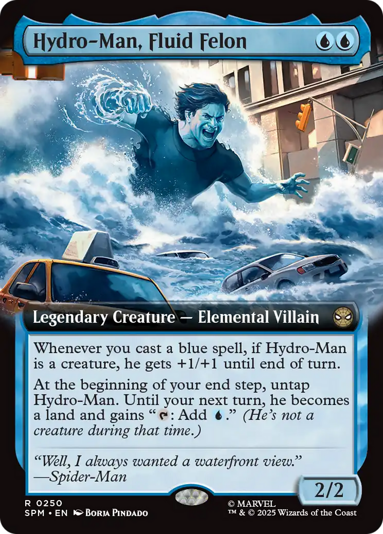 Hydro-Man, Fluid Felon - Extended Art [SPM-250]