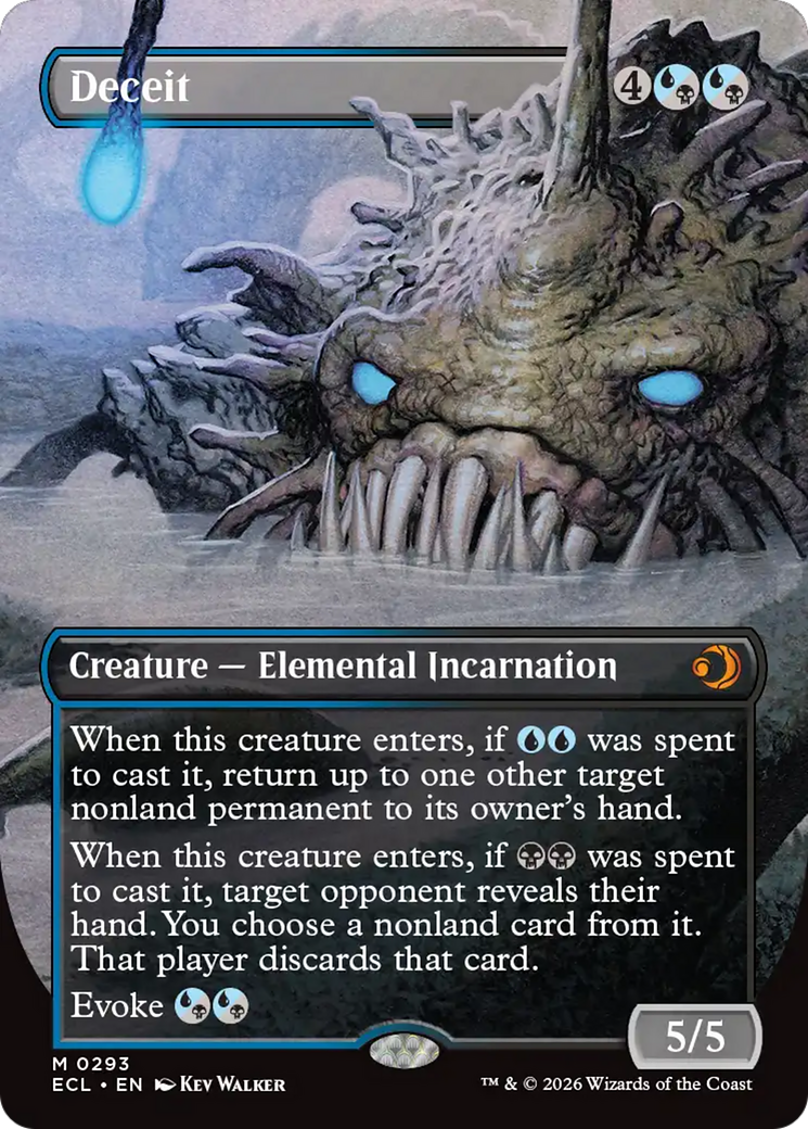 Deceit - Borderless - Full Art [ECL-293]