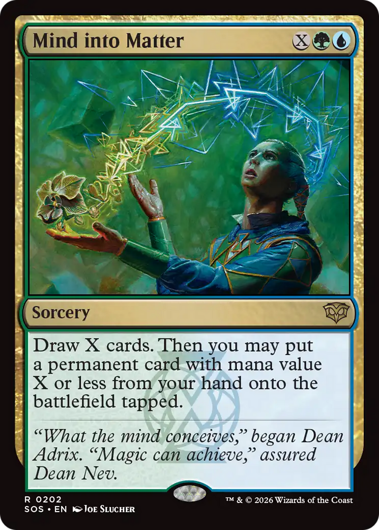 Mind into Matter [SOS-202]