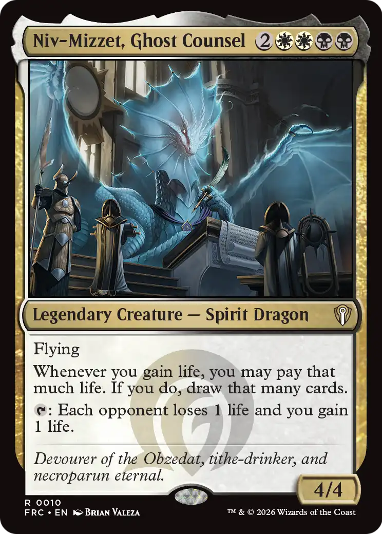 Niv-Mizzet, Ghost Counsel [FRC-10]