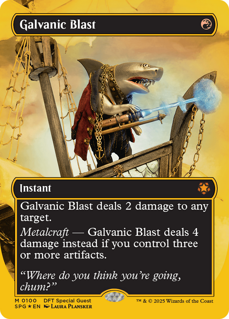 Galvanic Blast - Borderless - First Place Foil [SPG-100]