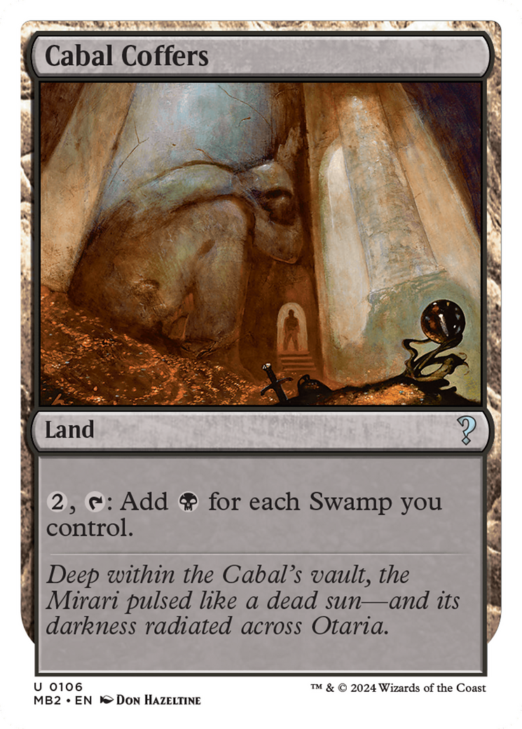 Cabal Coffers [MB2-106]
