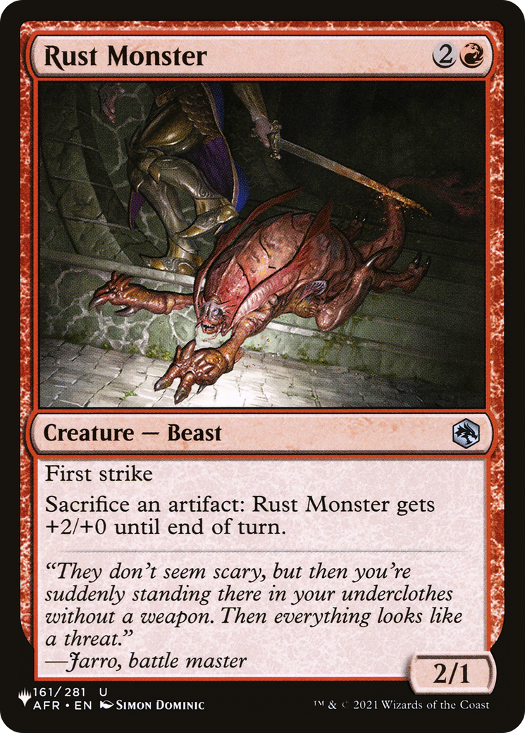 Rust Monster [PLST-AFR-161]