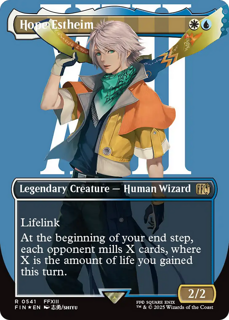 Hope Estheim - Borderless - Surge Foil - Full Art [FIN-541]