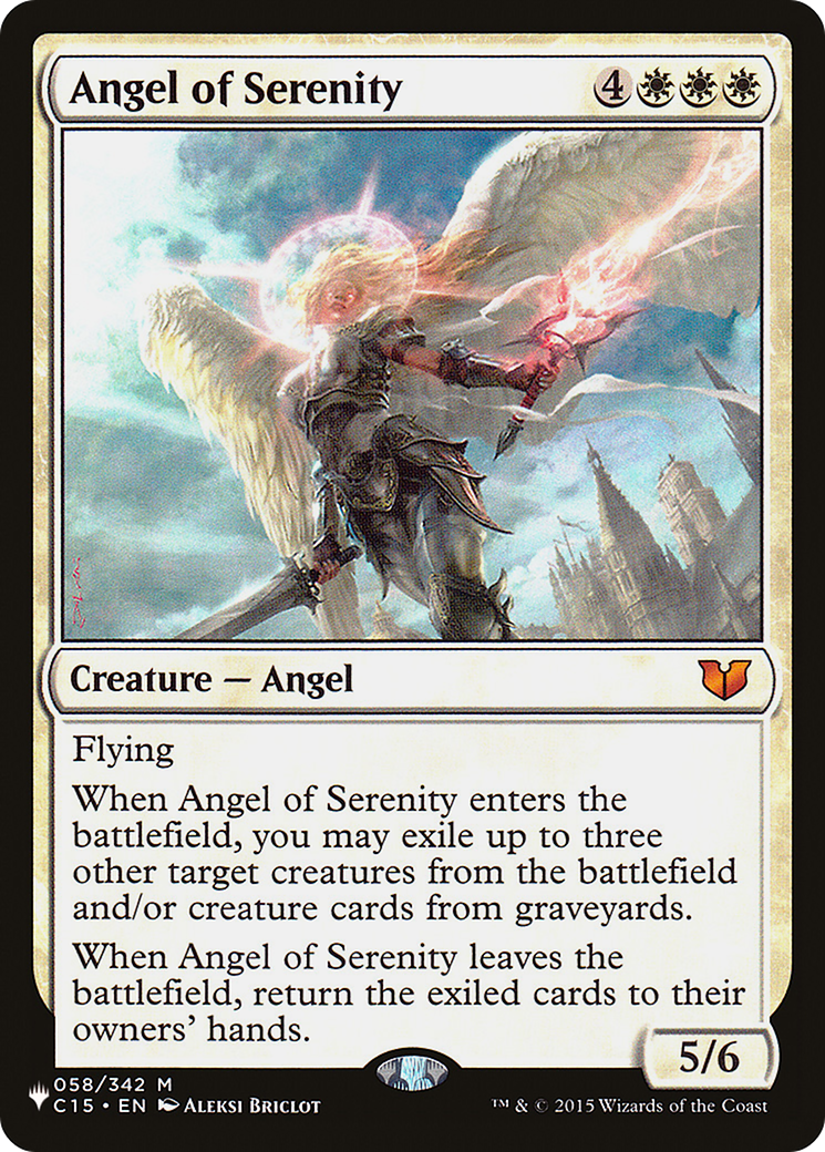 Angel of Serenity [PLST-C15-58]
