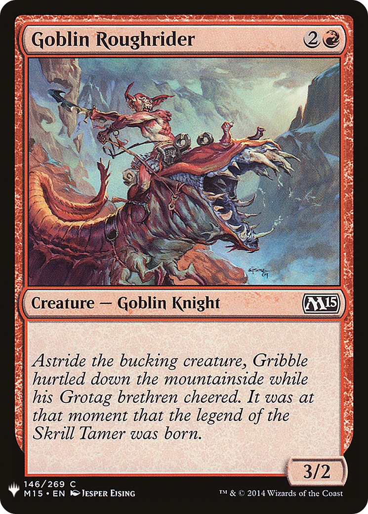 Goblin Roughrider [PLST-M15-146]