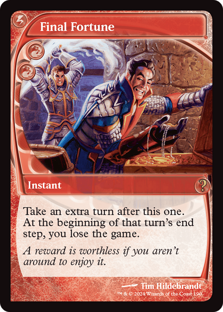 Final Fortune [MB2-190]