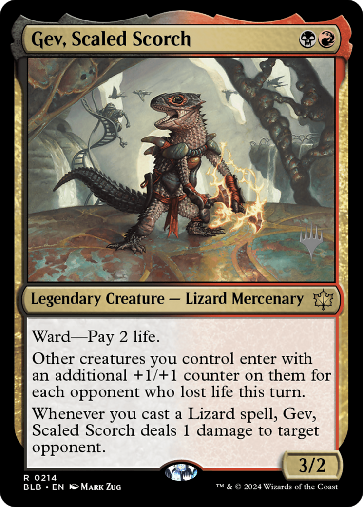 Gev, Scaled Scorch - Promo Pack [PBLB-214p]