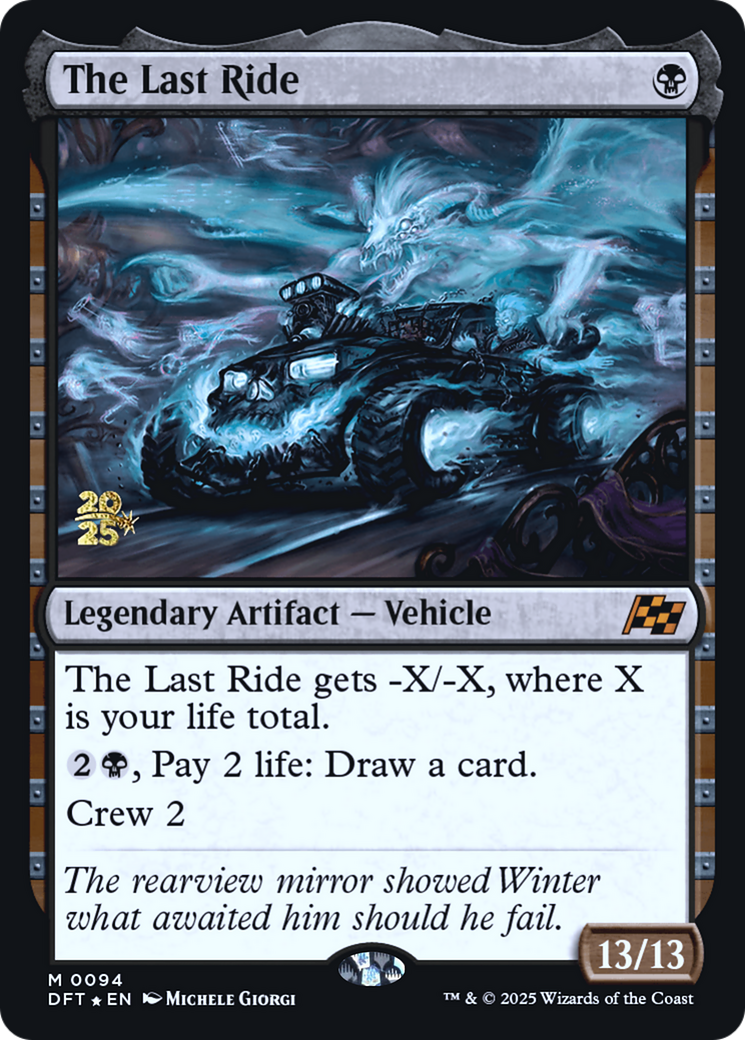 The Last Ride - Prerelease Promo [PDFT-94s]