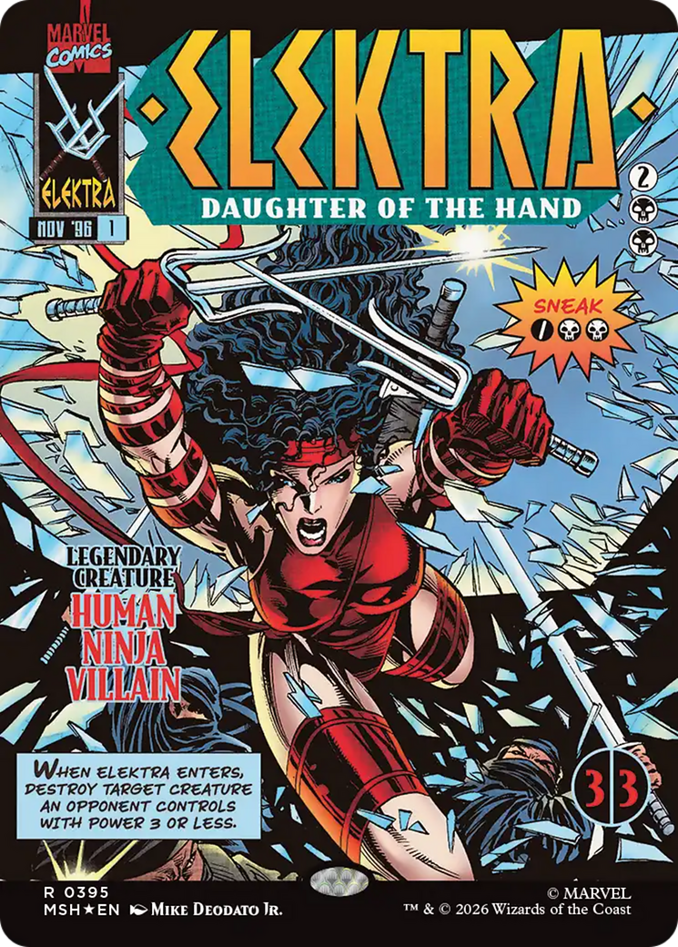 Elektra, Daughter of the Hand - Borderless [MSH-395]