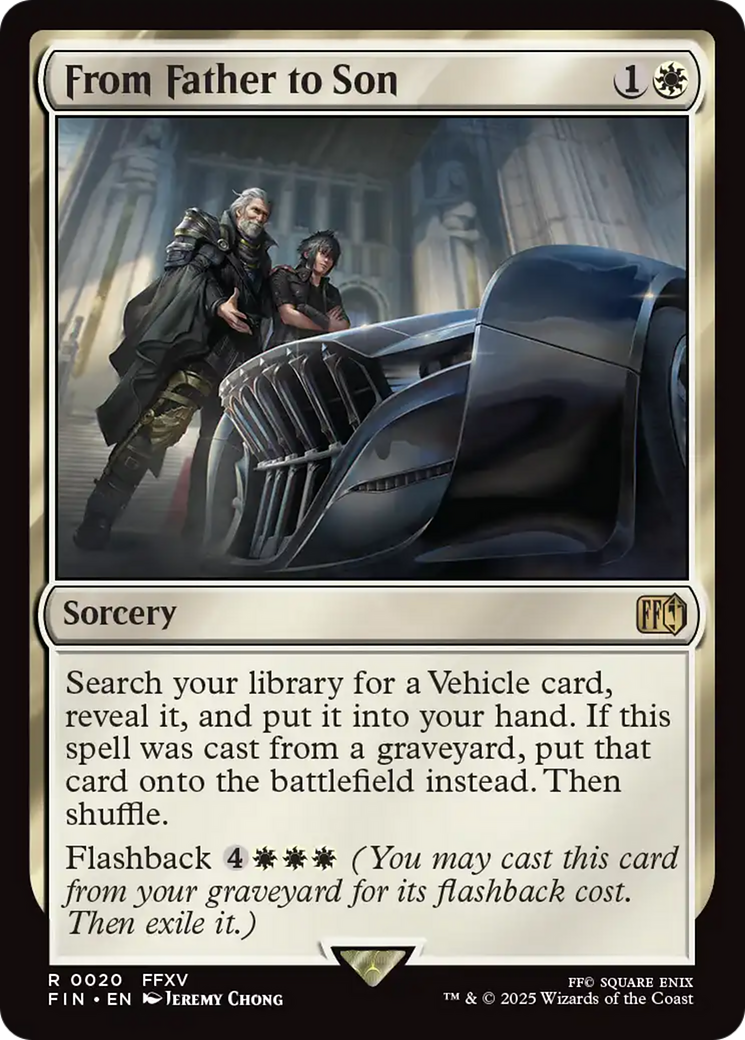 From Father to Son [FIN-20]