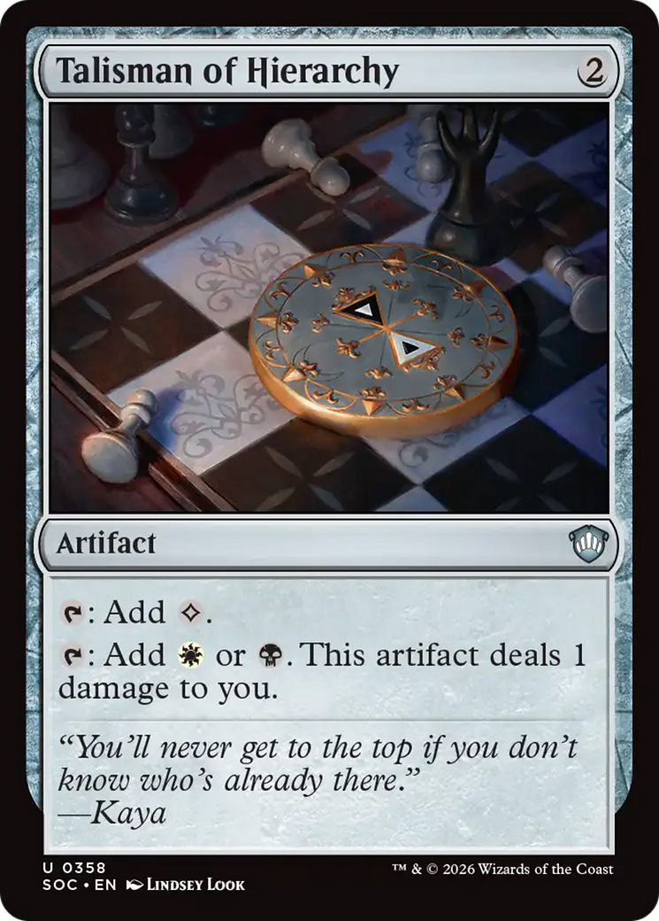 Talisman of Hierarchy [SOC-358]