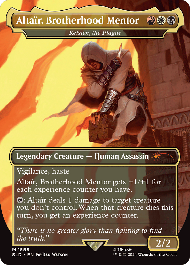 Kelsien, the Plague - Borderless - Full Art [SLD-1558]