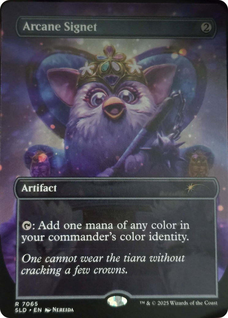 Arcane Signet - Borderless - Full Art [SLD-7065]