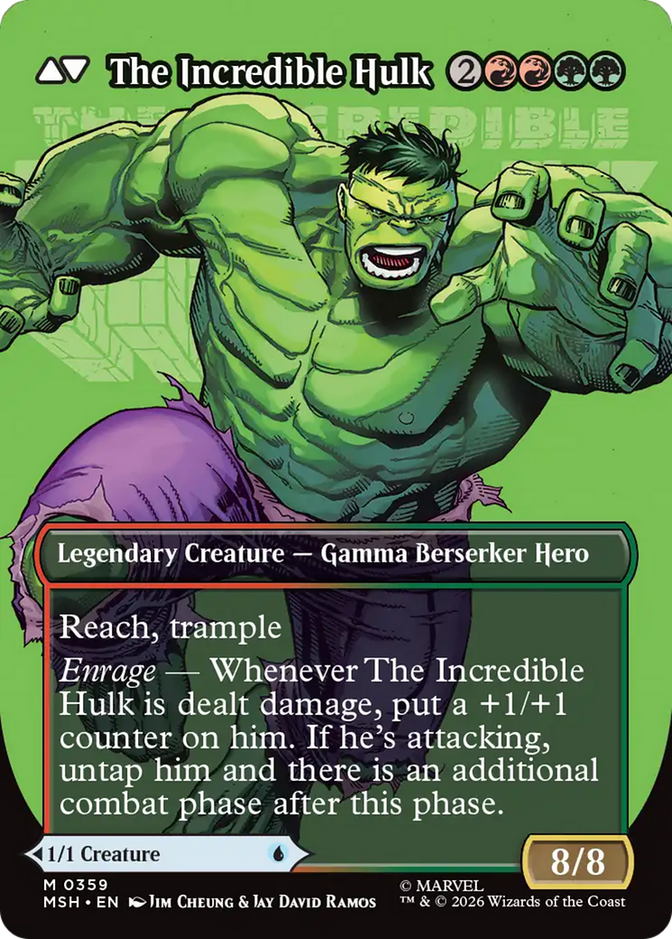 Bruce Banner // The Incredible Hulk - Borderless [MSH-359]