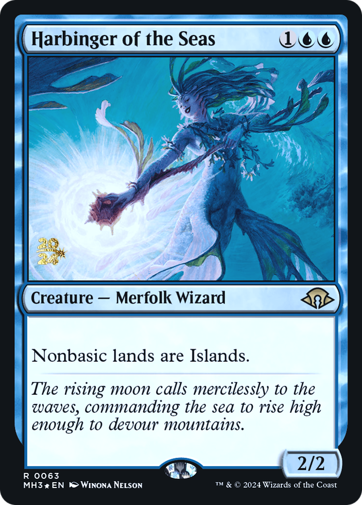 Harbinger of the Seas - Prerelease Promo [PMH3-63s]