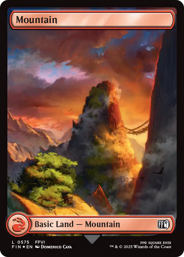 Mountain - Surge Foil - Full Art [FIN-575]