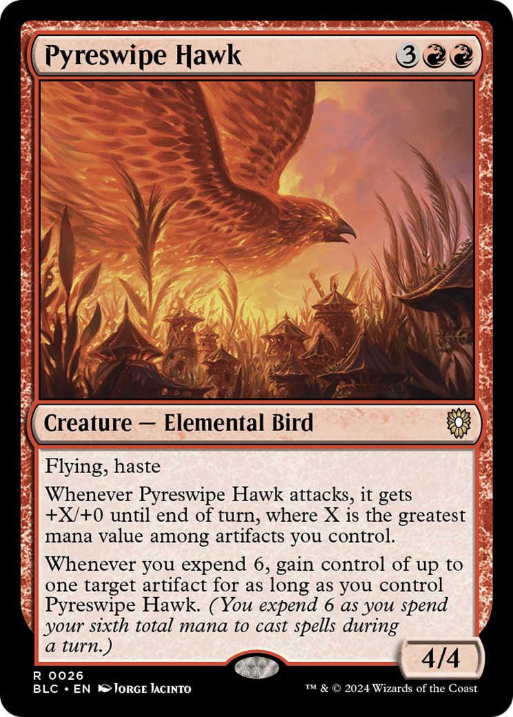 Pyreswipe Hawk [BLC-26]
