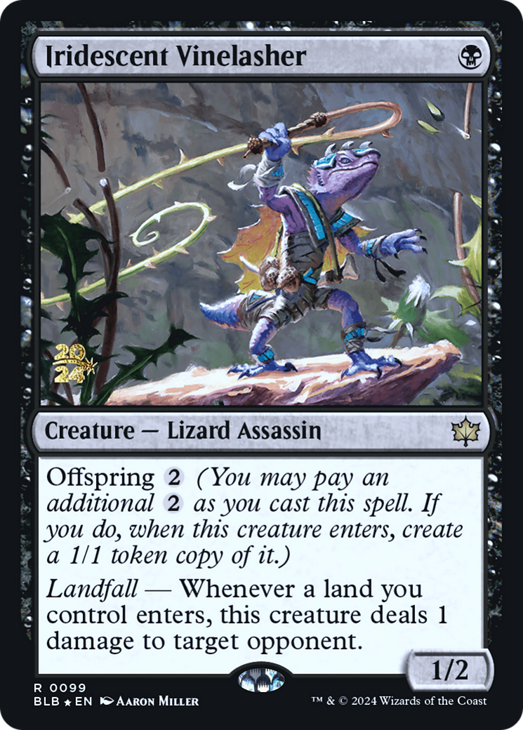 Iridescent Vinelasher - Prerelease Promo [PBLB-99s]