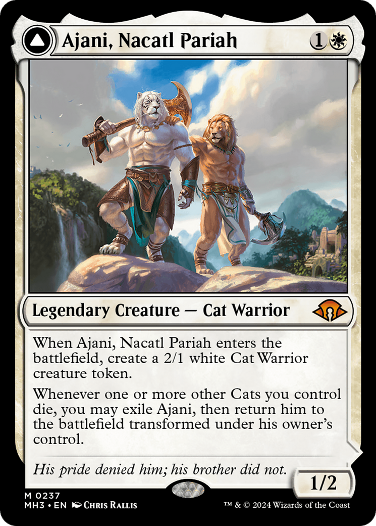 Ajani, Nacatl Pariah // Ajani, Nacatl Avenger [MH3-237]