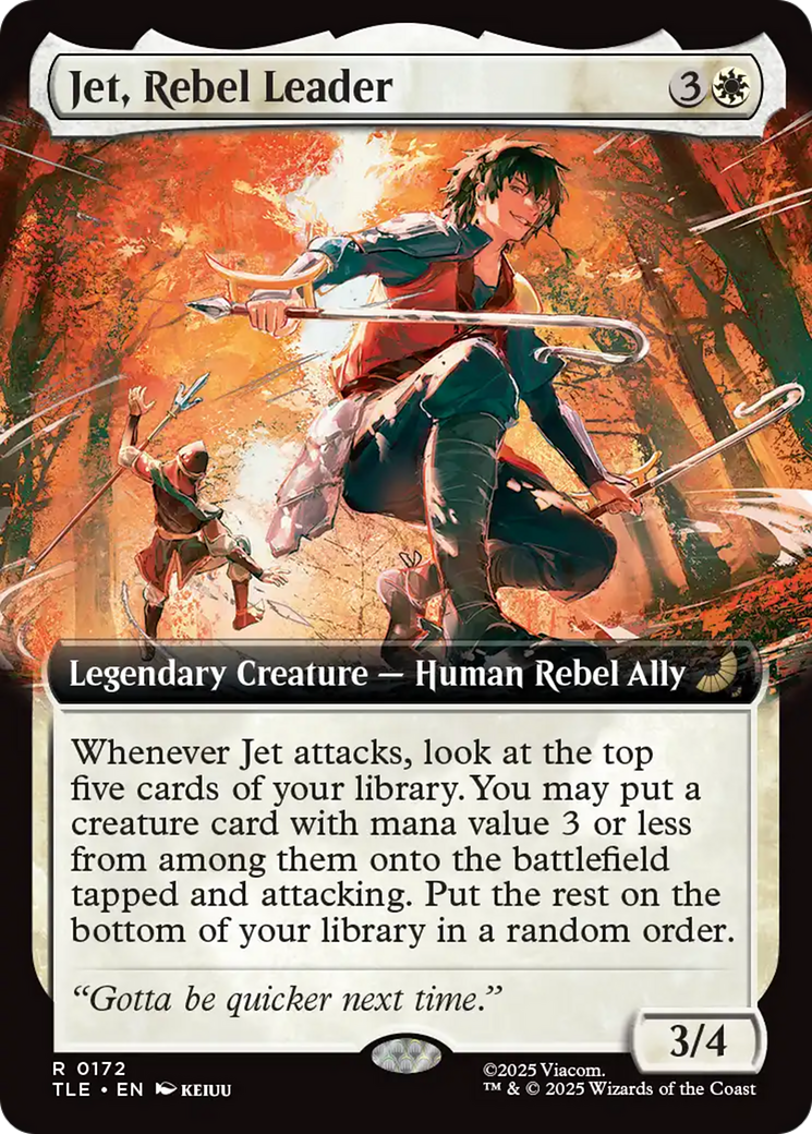 Jet, Rebel Leader - Extended Art [TLE-172]