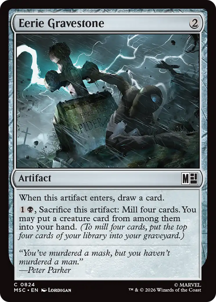 Eerie Gravestone [MSC-824]