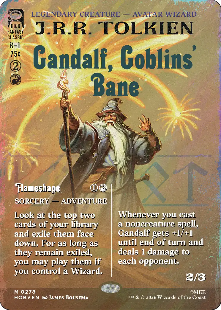 Gandalf, Goblins' Bane // Flameshape [HOB-278]