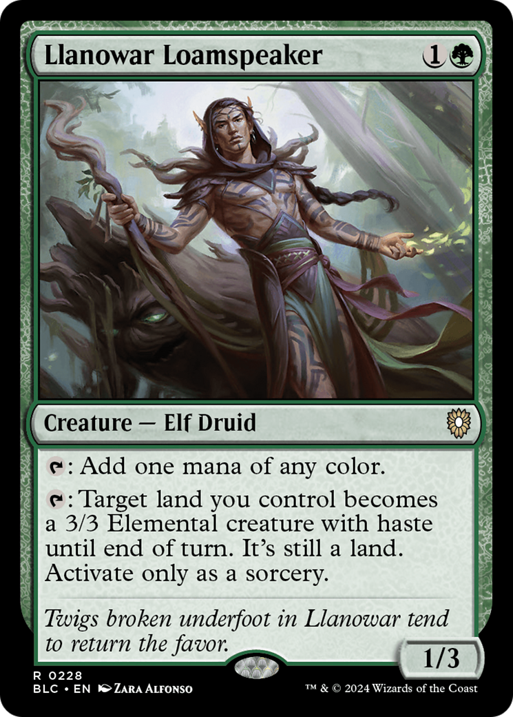 Llanowar Loamspeaker [BLC-228]